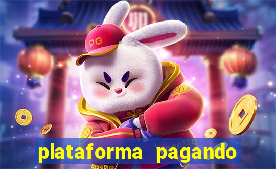 plataforma pagando no cadastro fortune tiger